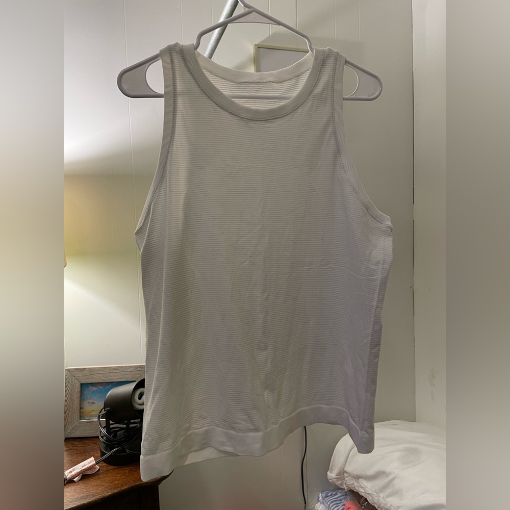 lululemon athletica White Tank Top
